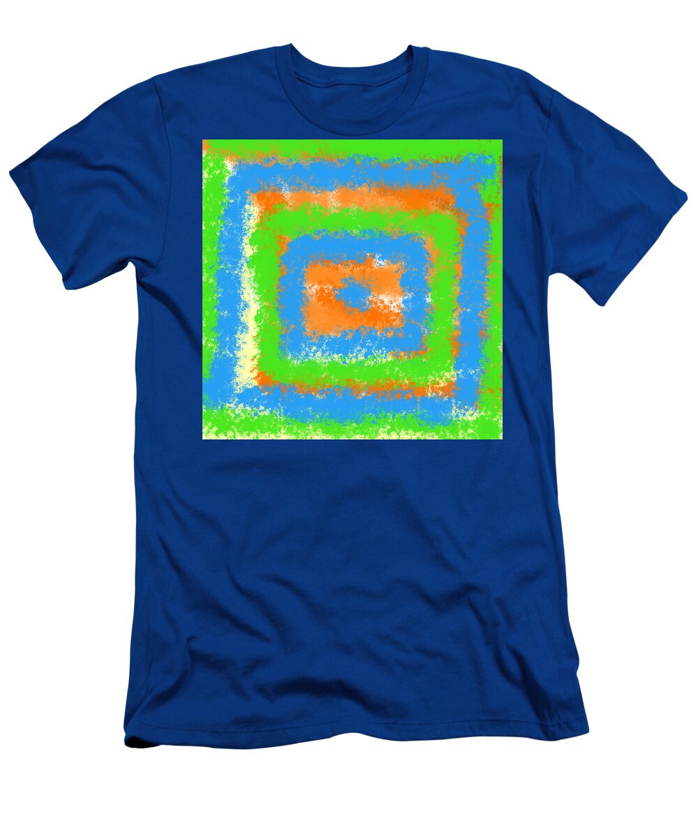 Serene T-Shirt featuring the digital art Abstract Drama by Keshava Shukla