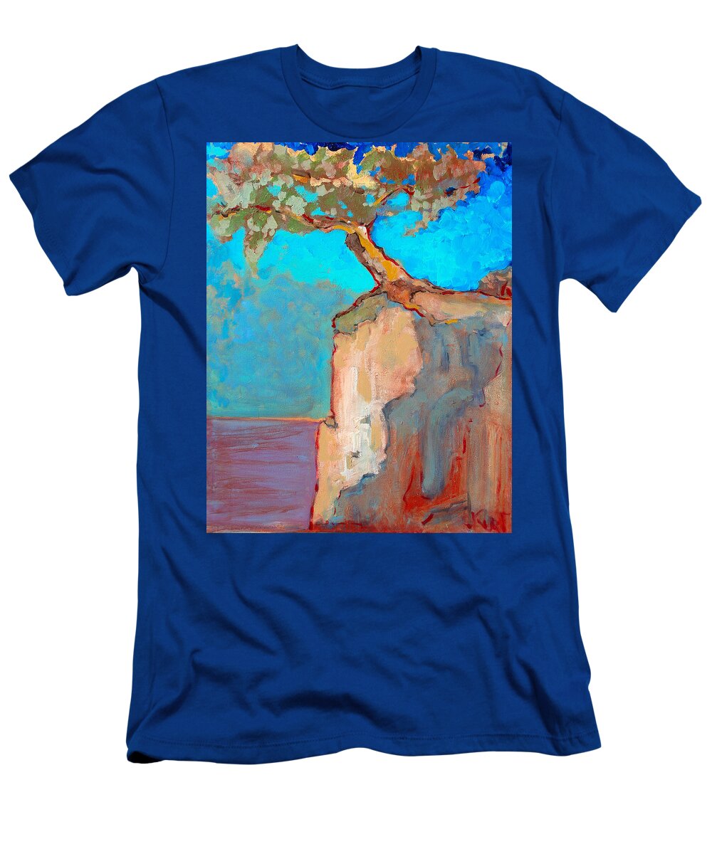 Tree T-Shirt featuring the painting Albero by Kurt Hausmann