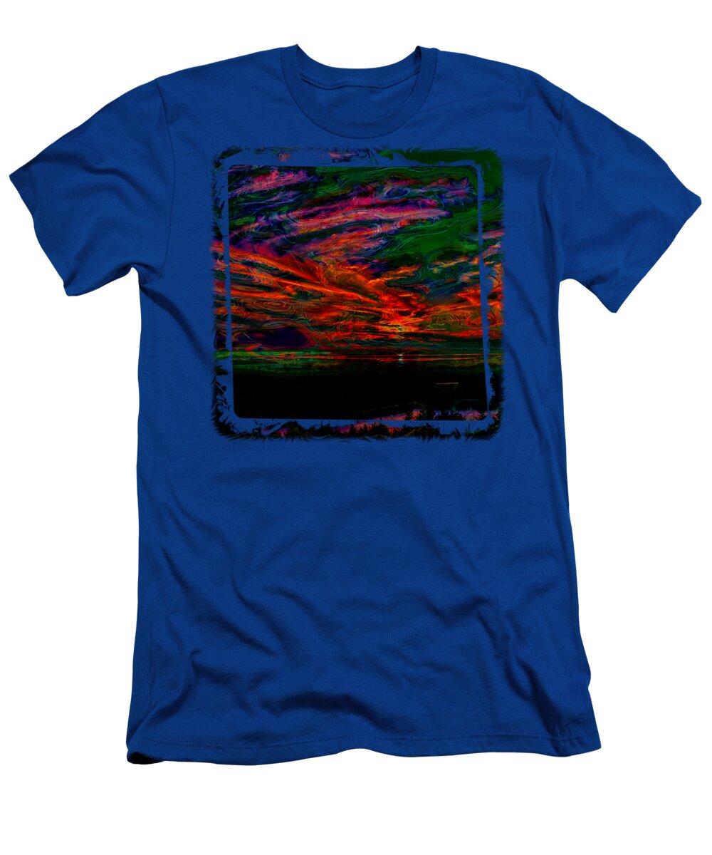 Sky T-Shirt featuring the photograph Alien Nightfall by John M Bailey