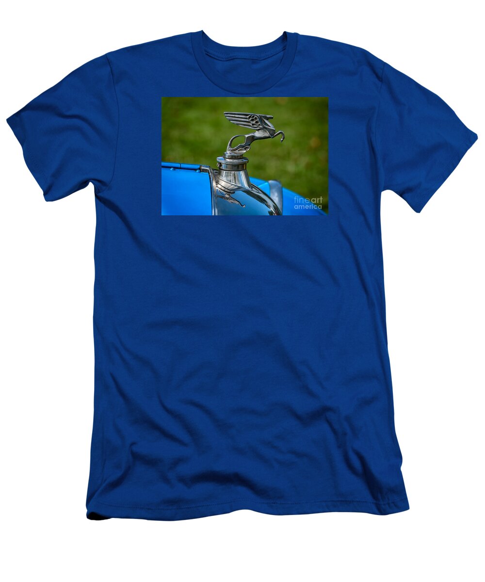 Vehicle T-Shirt featuring the photograph Amilcar Pegasus Emblem by Adrian Evans