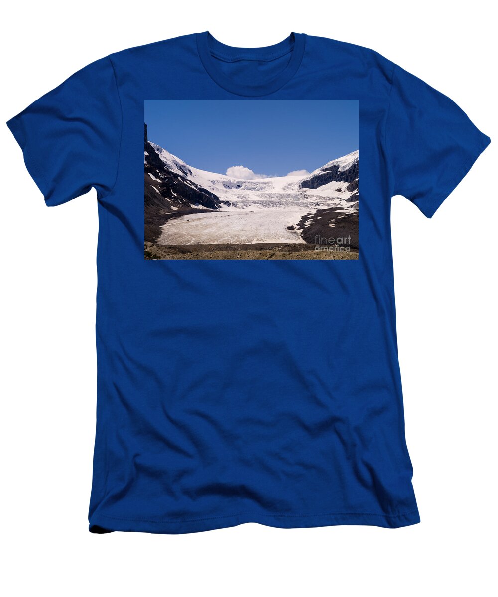 Canada T-Shirt featuring the photograph Athabasca Glacier by Tracy Knauer