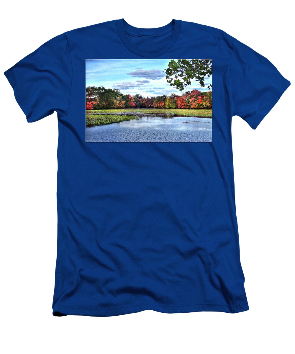 Nature T-Shirt featuring the photograph Awesome Autumn by Mikki Cucuzzo