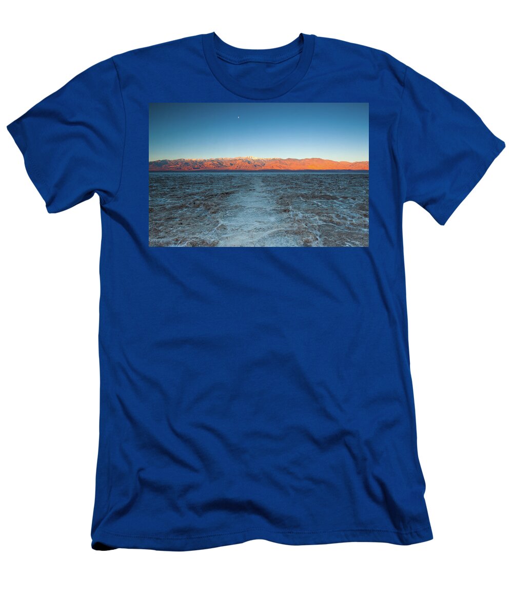 Badwater T-Shirt featuring the photograph Badwater by Catherine Lau