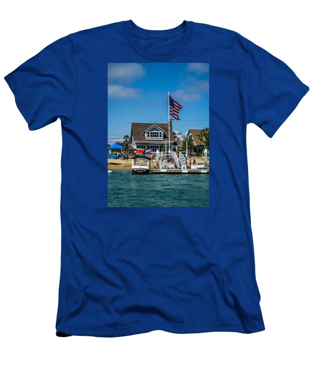 4th Of July T-Shirt featuring the photograph Balboa Baby by Pamela Newcomb