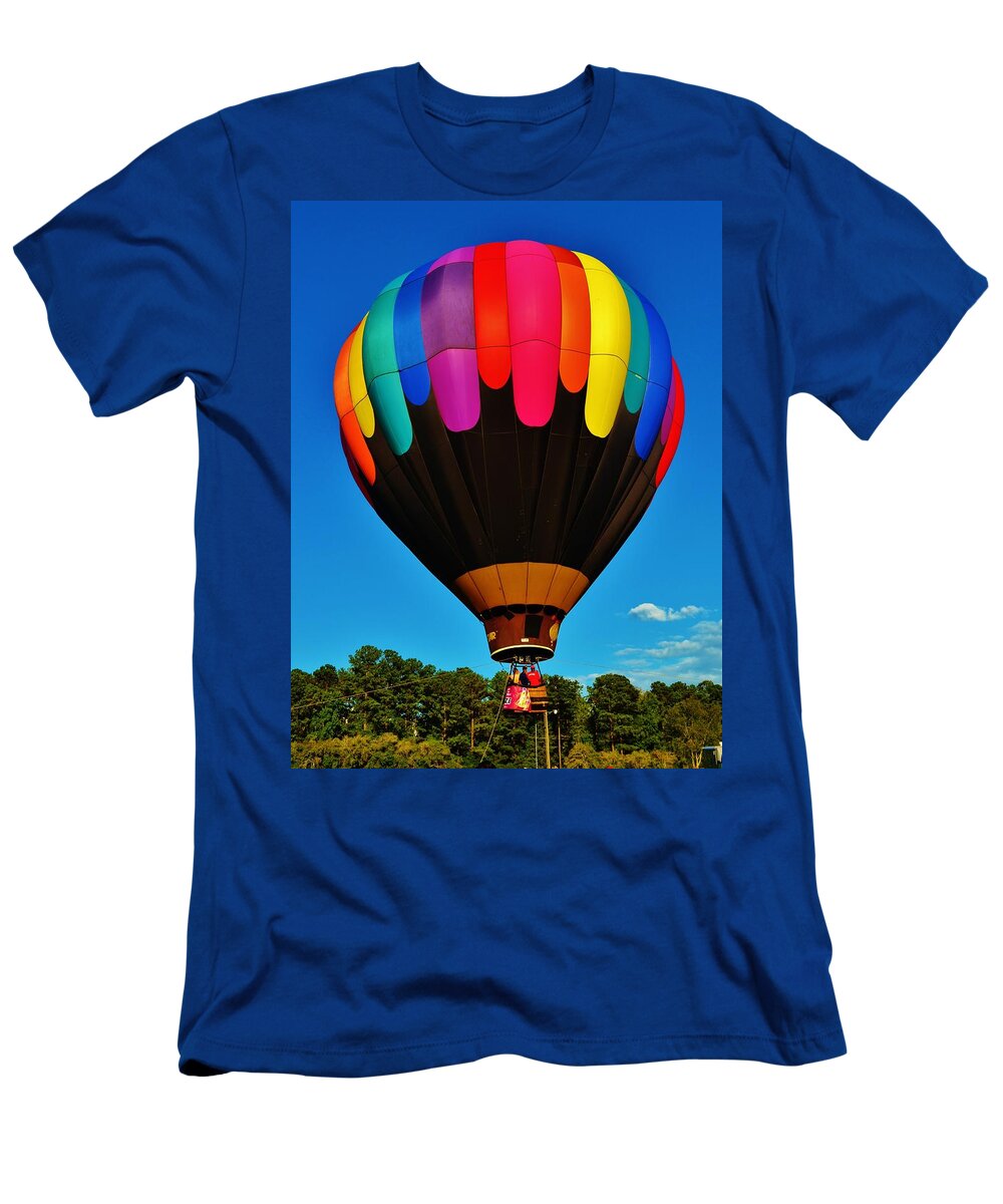 Colors T-Shirt featuring the photograph Balloon Colors by Eileen Brymer