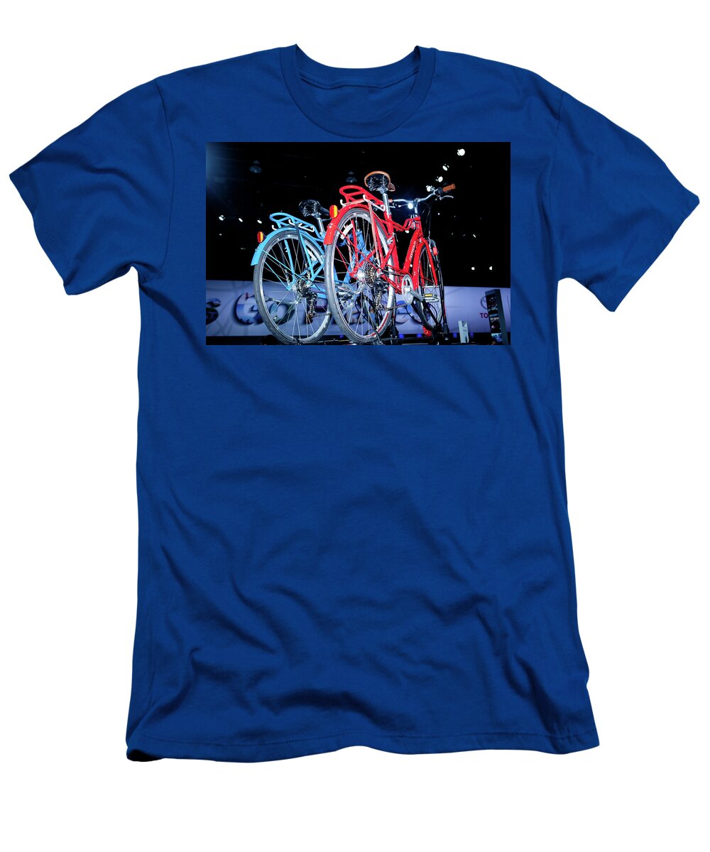 Bicycles T-Shirt featuring the photograph Bikes by Rich S