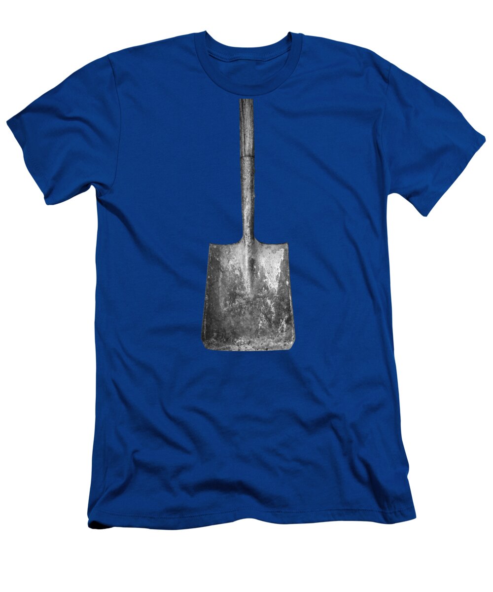 Antique T-Shirt featuring the photograph Square Point Shovel 1 by YoPedro
