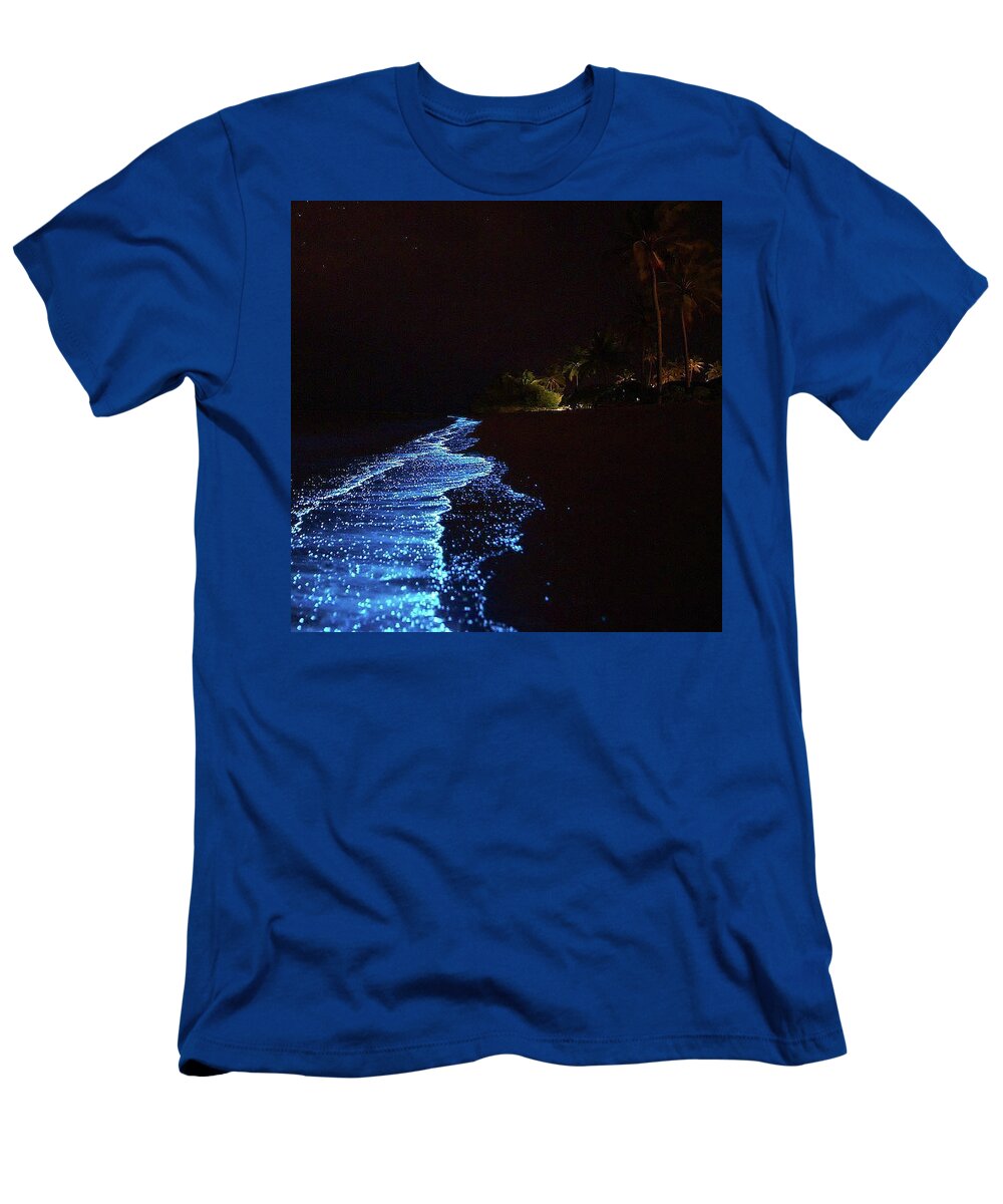 Blue T-Shirt featuring the photograph Blue by Lori Strock