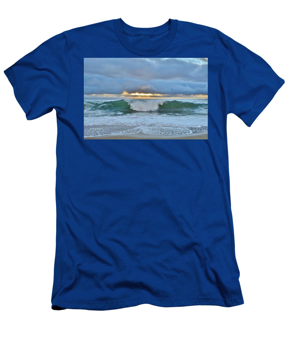 Obx Sunrise T-Shirt featuring the photograph Blue Skys 2016 by Barbara Ann Bell