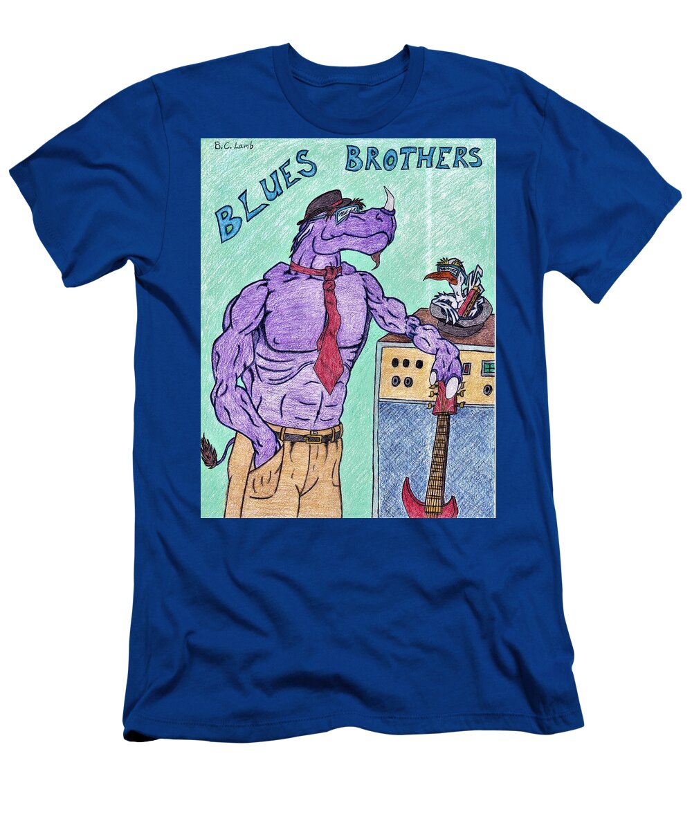 Blues Brothers T-Shirt by Bryant Lamb - Pixels