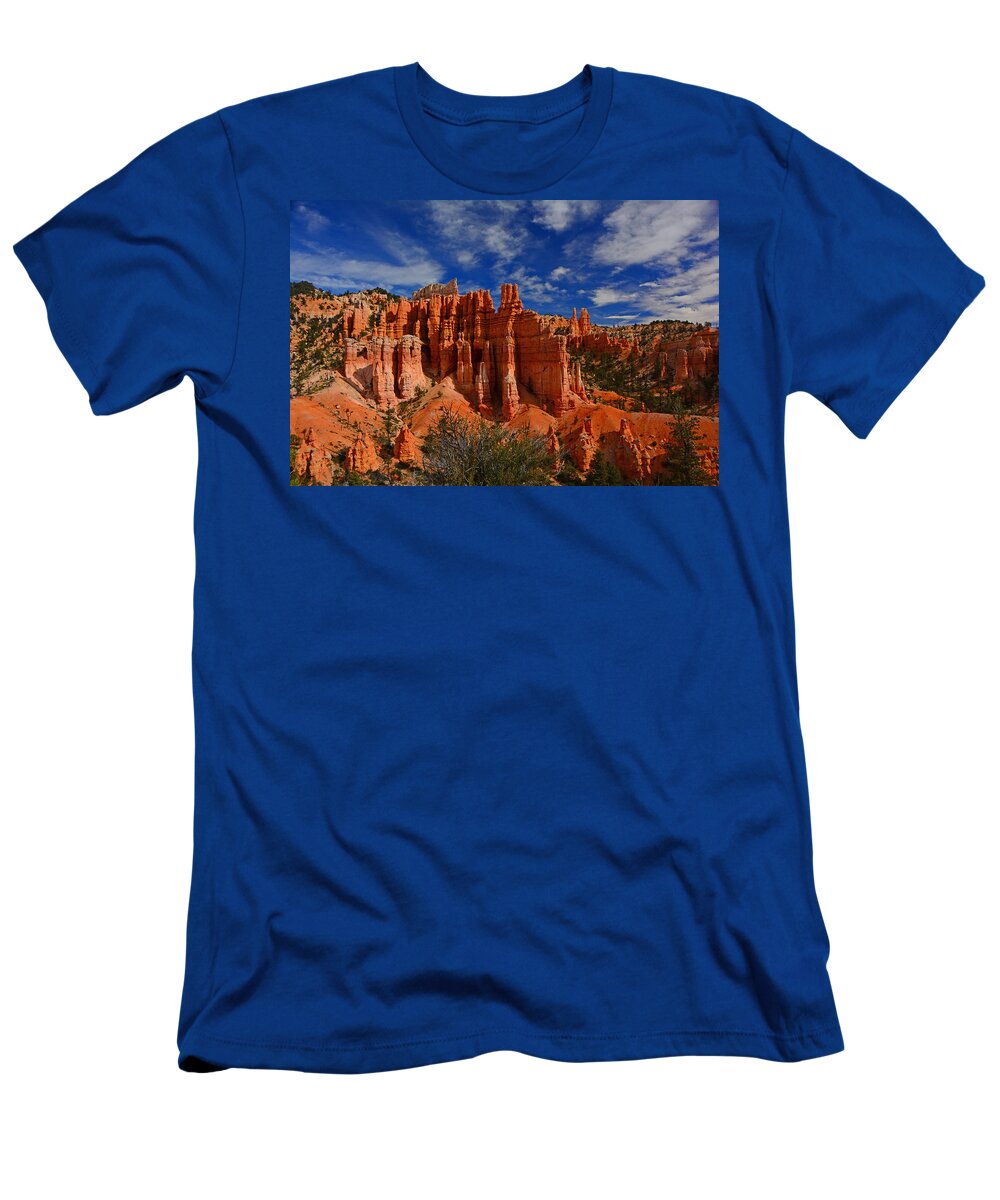 Bryce Hoodoos T-Shirt featuring the photograph Bryce Hoodoos 2 by Raymond Salani III