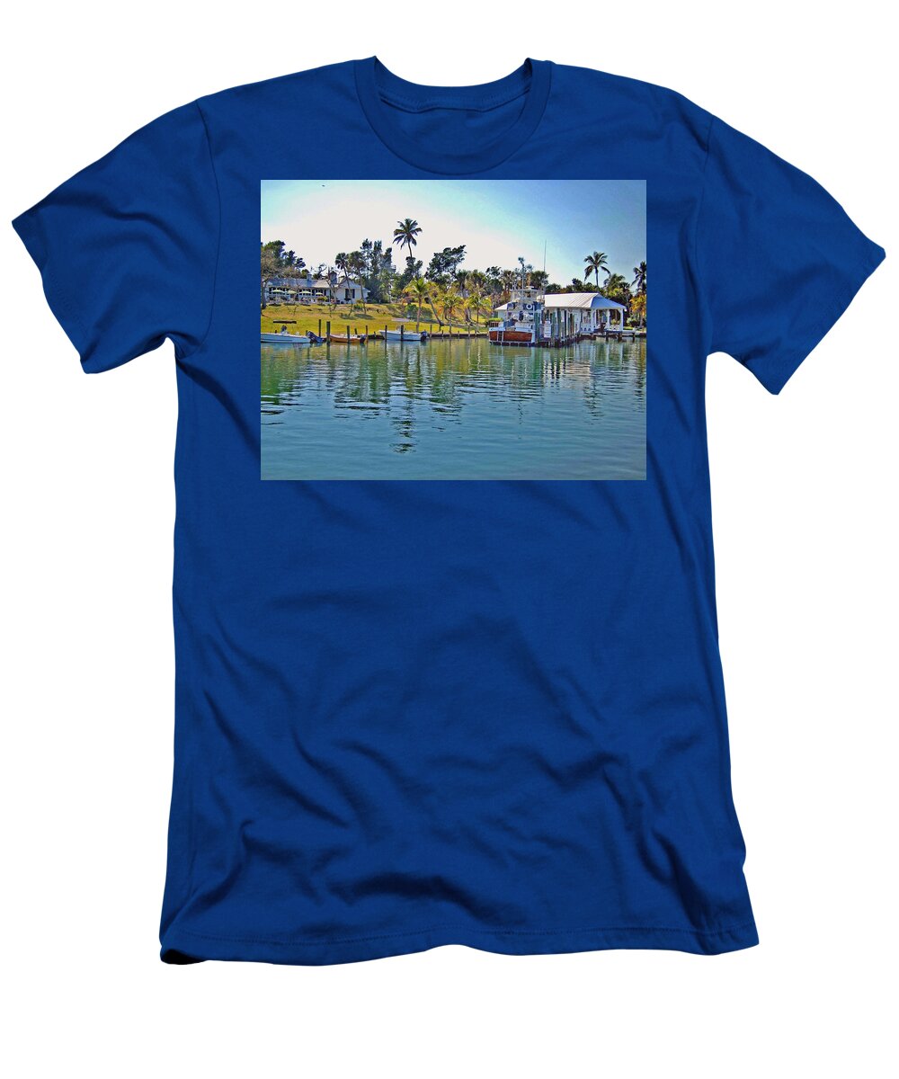 Water T-Shirt featuring the photograph Cabbage Key by Michael Thomas