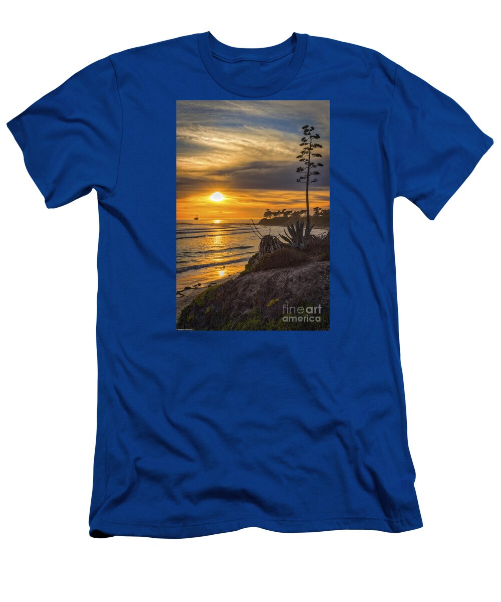 California Sun T-Shirt featuring the photograph California Sun by Mitch Shindelbower