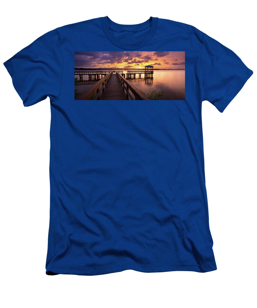 Sunrise T-Shirt featuring the photograph Calm Before The Storm by Dillon Kalkhurst