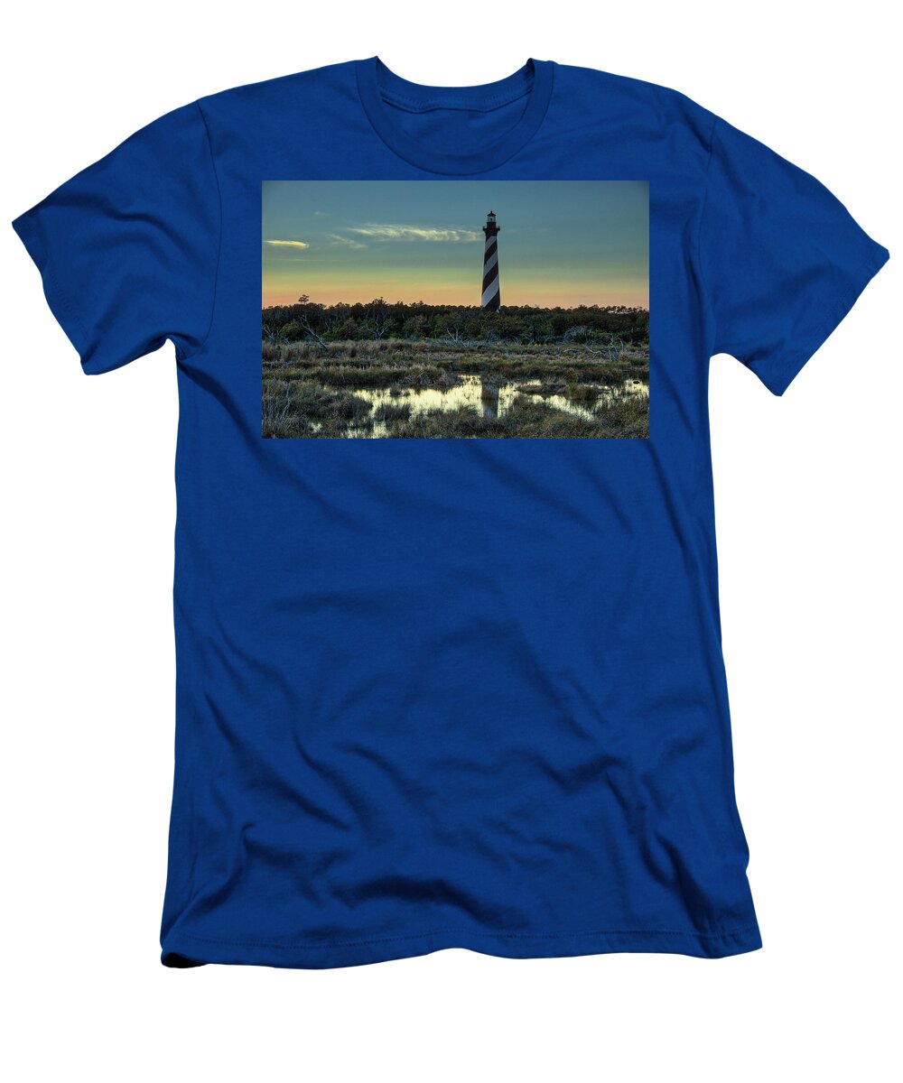 Landscapes T-Shirt featuring the photograph Cape Hatteras Sunset by Donald Brown