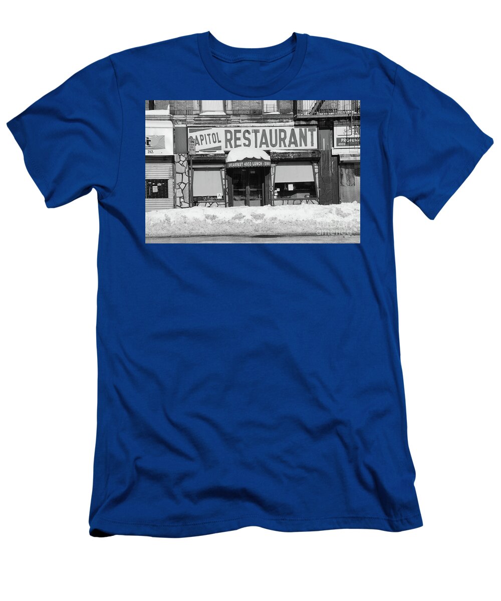Capitol T-Shirt featuring the photograph Capitol Winter by Cole Thompson