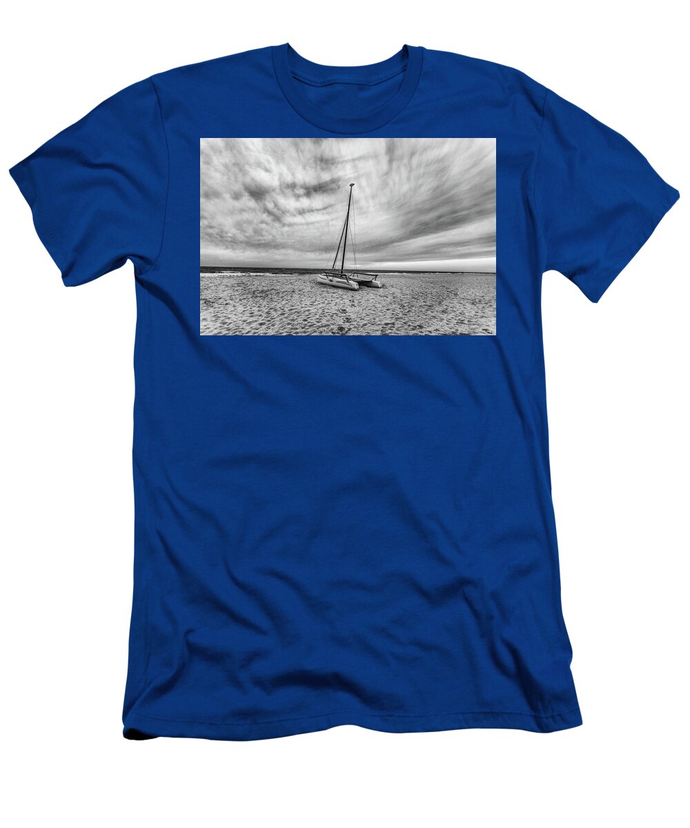 Alabama T-Shirt featuring the photograph Catamaran in Orange Beach AL by John McGraw