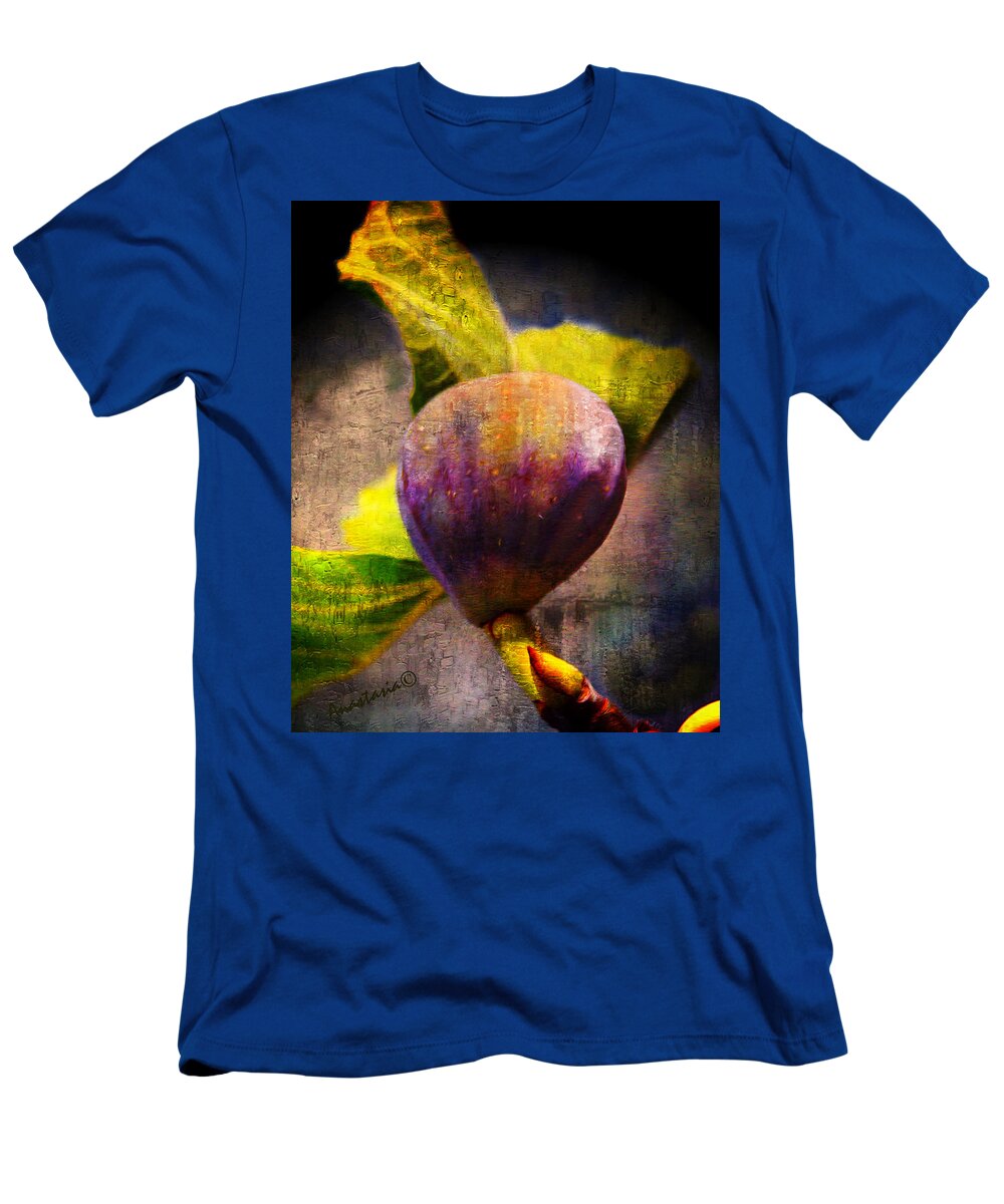 Fig T-Shirt featuring the digital art Celeste Fig by Anastasia Savage Ealy
