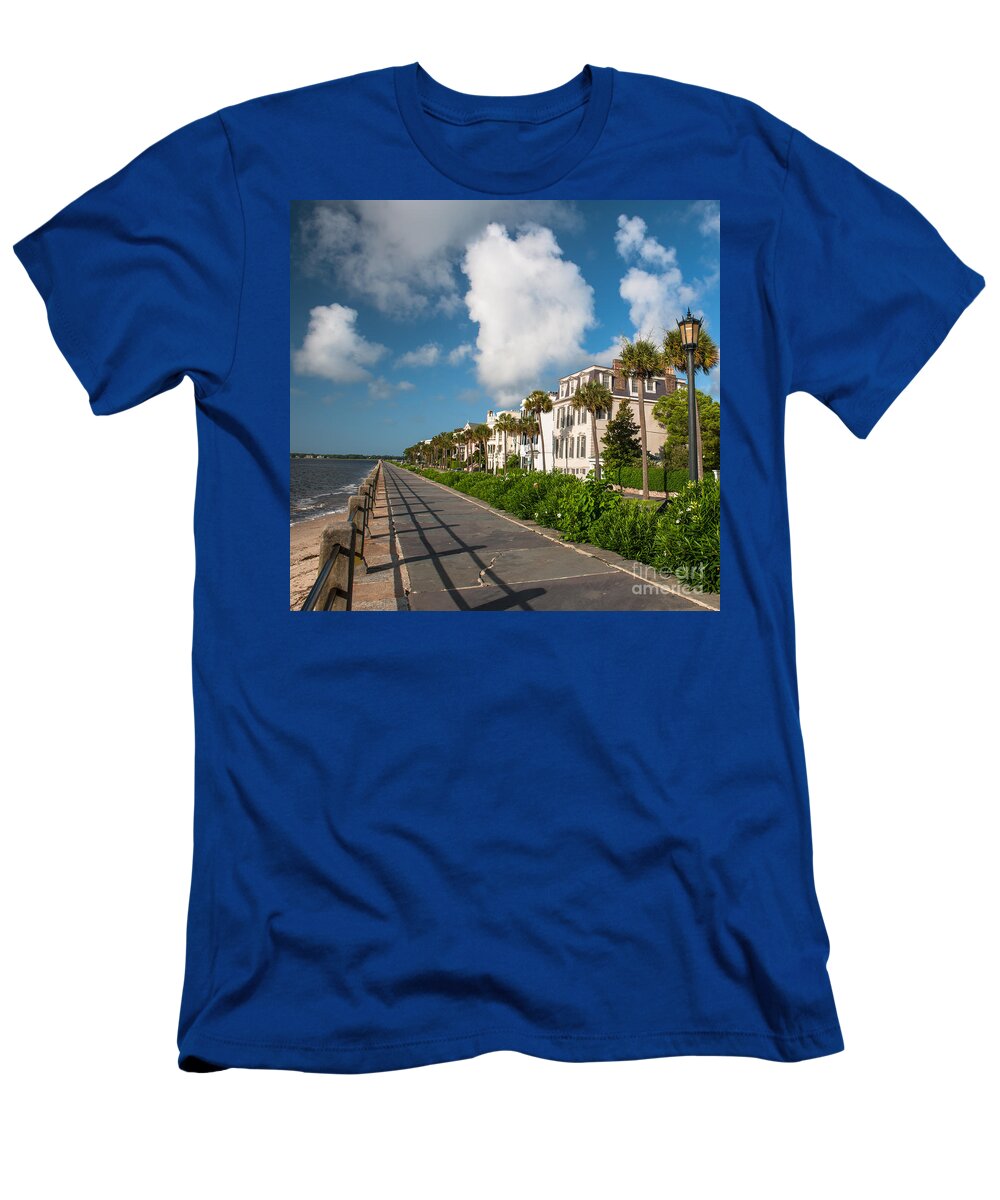 Charleston T-Shirt featuring the photograph Charleston SC Battery by Dale Powell
