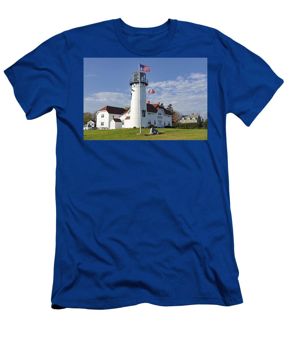 Cape Cod T-Shirt featuring the photograph Chatham Lighthouse I by Marianne Campolongo