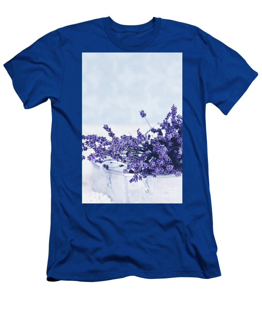 Lavender T-Shirt featuring the photograph Collection of Lavender by Stephanie Frey