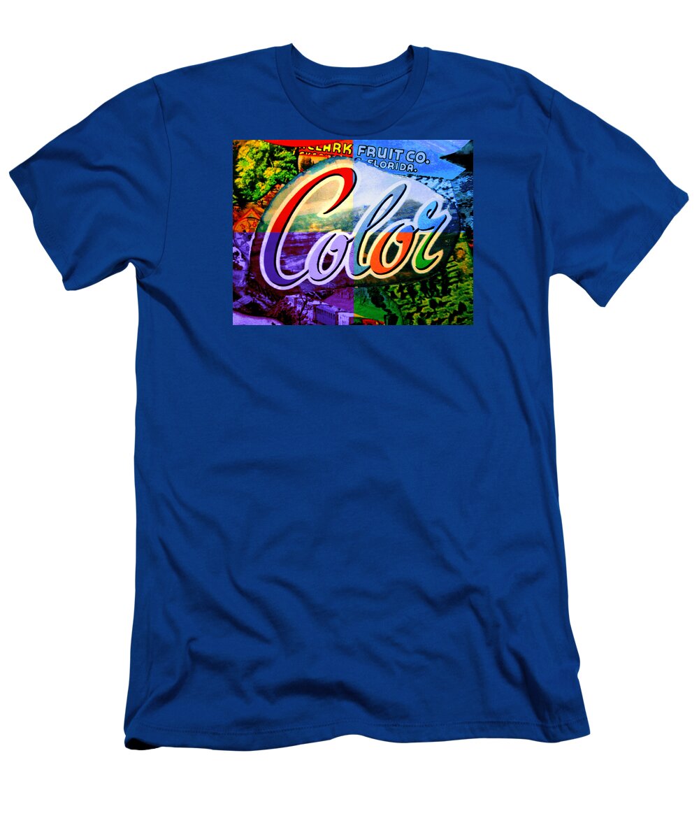  T-Shirt featuring the painting Color by Steve Fields