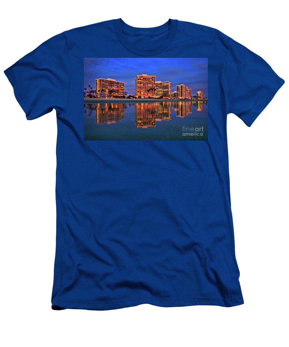 Coastline T-Shirt featuring the photograph Coronado Glass by Sam Antonio