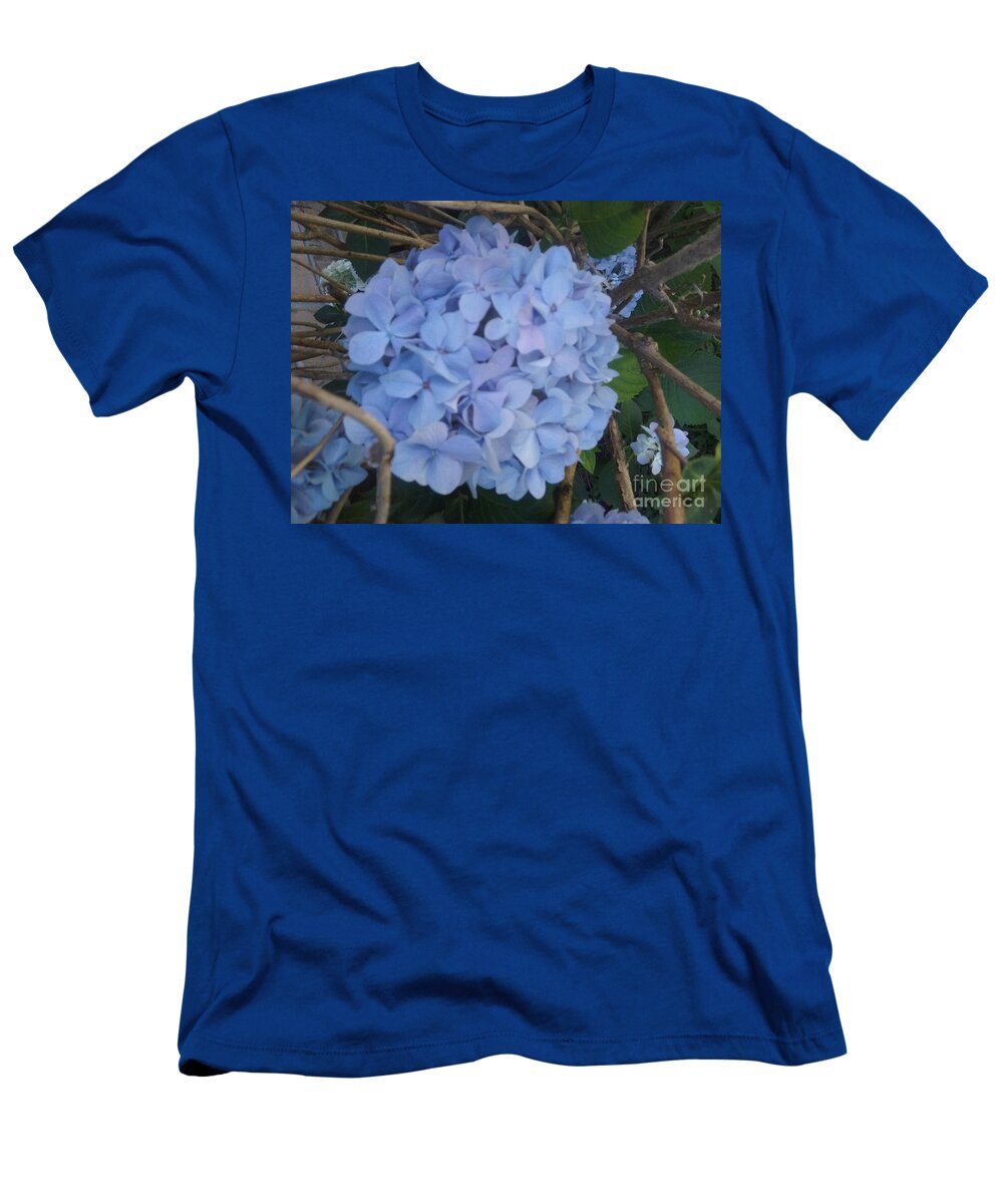 Courageous T-Shirt featuring the photograph Courageous Hydrangea by Seaux-N-Seau Soileau