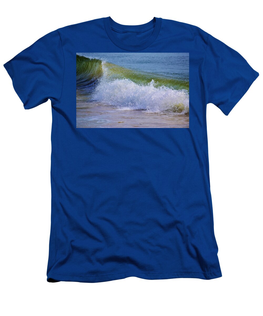 Waves T-Shirt featuring the photograph Crash by Nicole Lloyd