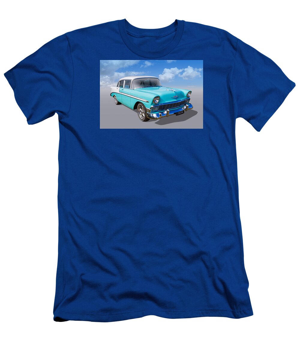 Car T-Shirt featuring the photograph Cruzing by Keith Hawley