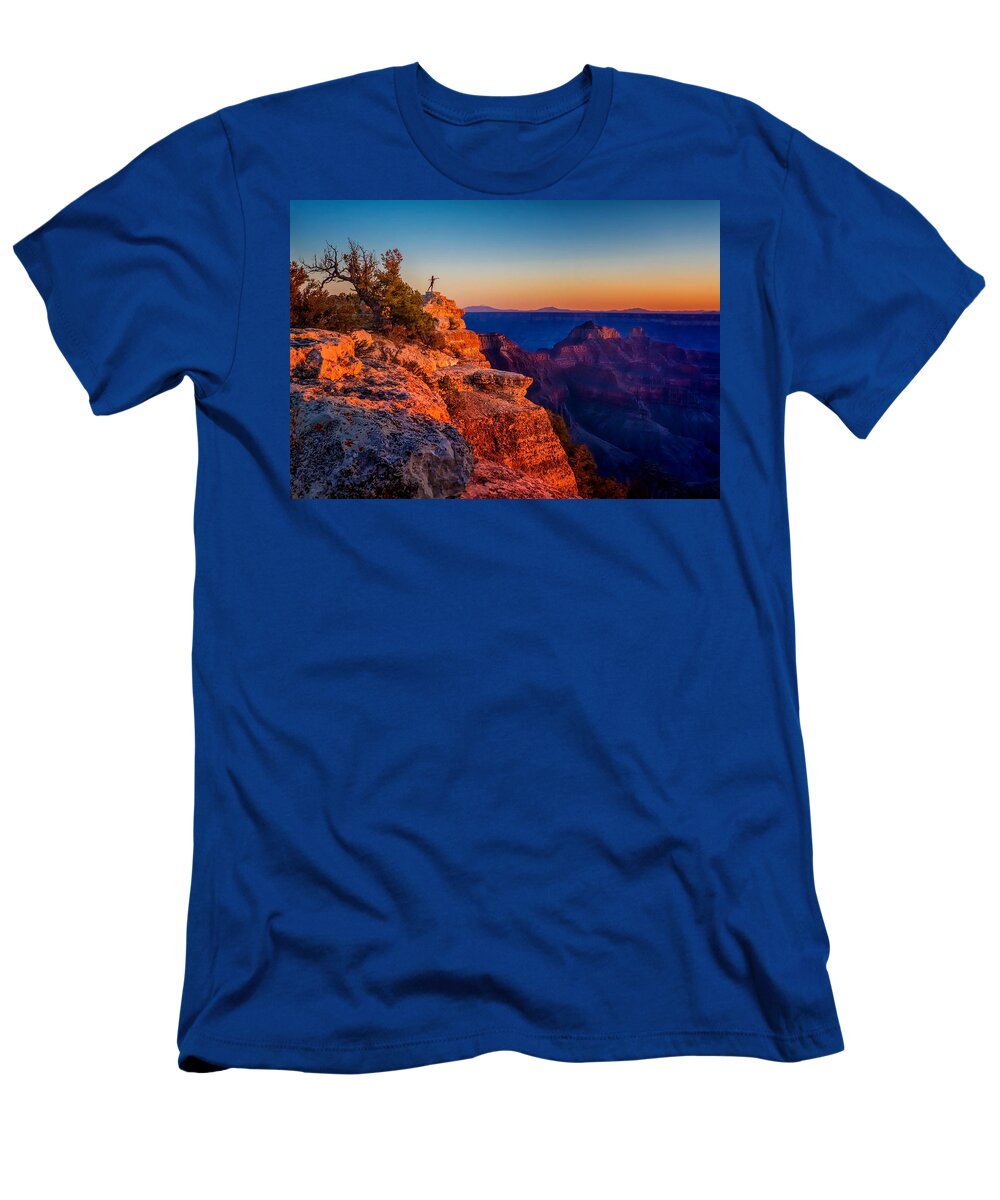 Ballerina T-Shirt featuring the photograph Dancer on The Ledge by Dave Koch