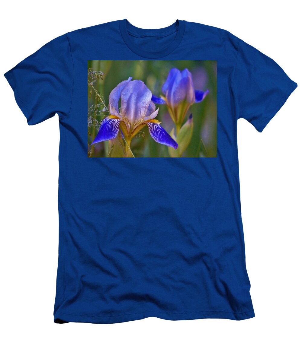 Flower T-Shirt featuring the photograph Dancing in the Garden by Barbara St Jean