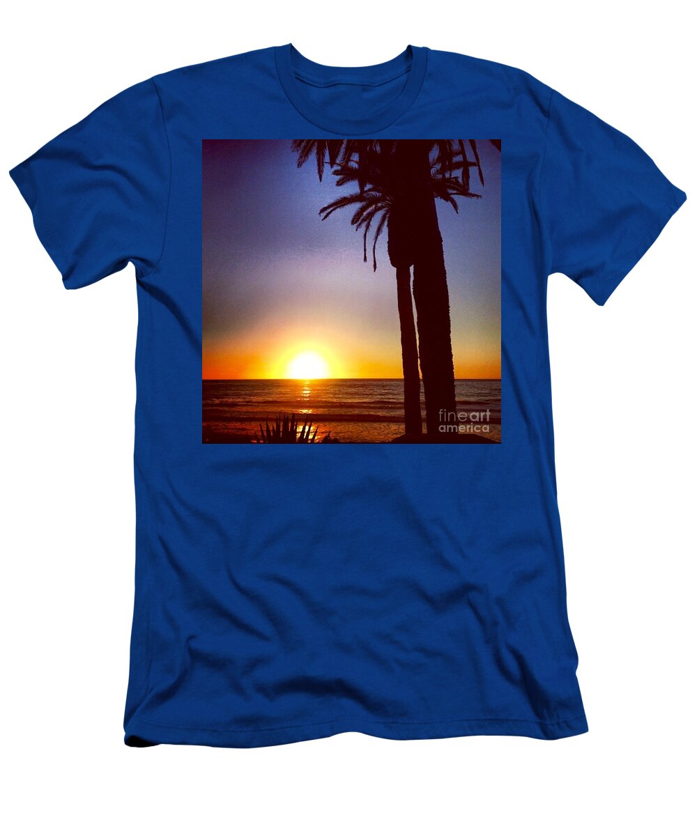 Sunset T-Shirt featuring the photograph Del Mar Days by Denise Railey