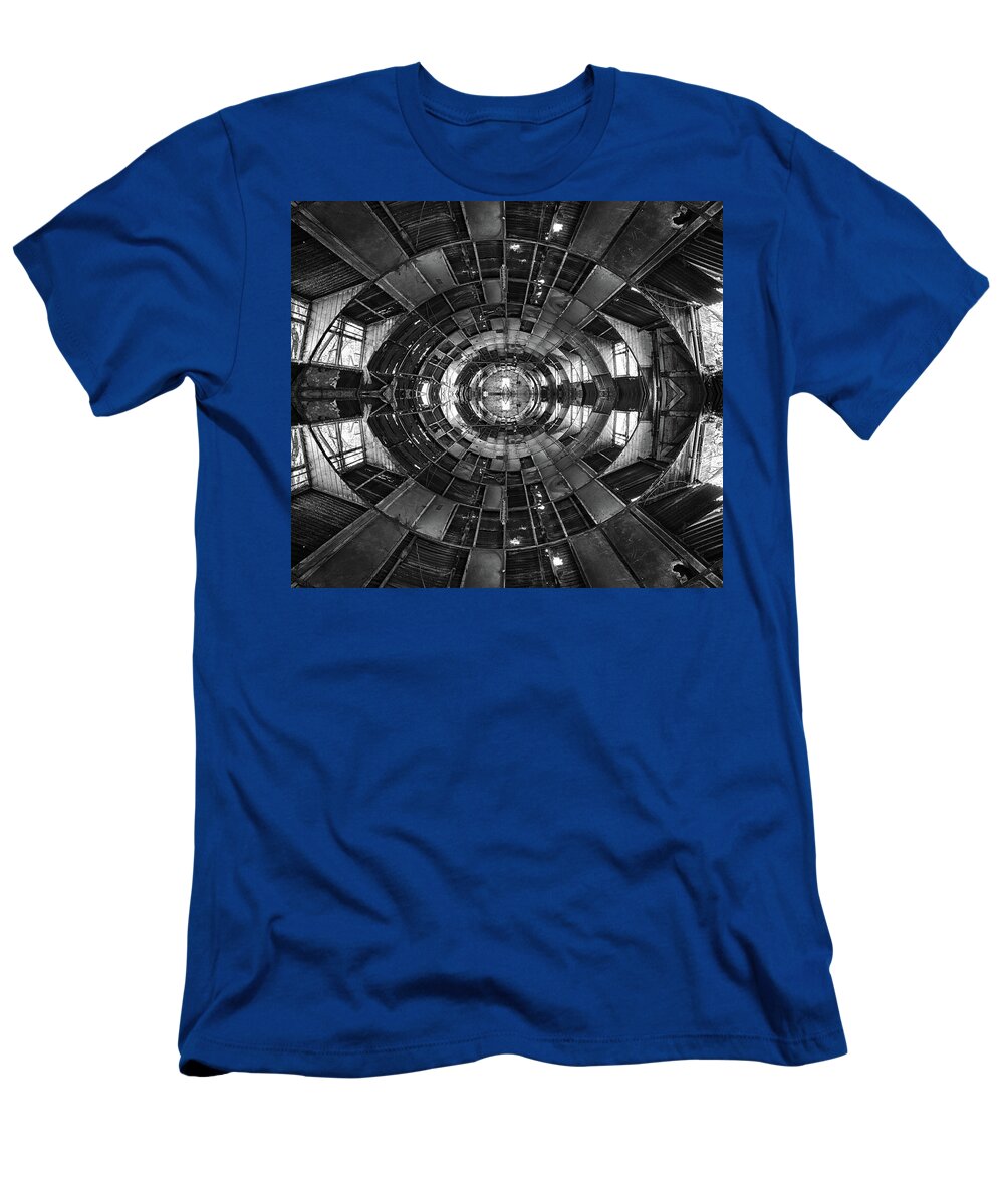 Interior Symmetry T-Shirt featuring the photograph Derelict Airship of Repetition by John Williams