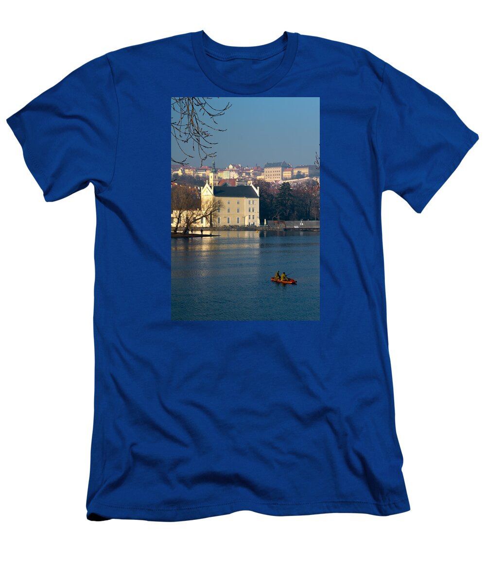 Lawrence T-Shirt featuring the photograph Eastern European Fishing by Lawrence Boothby