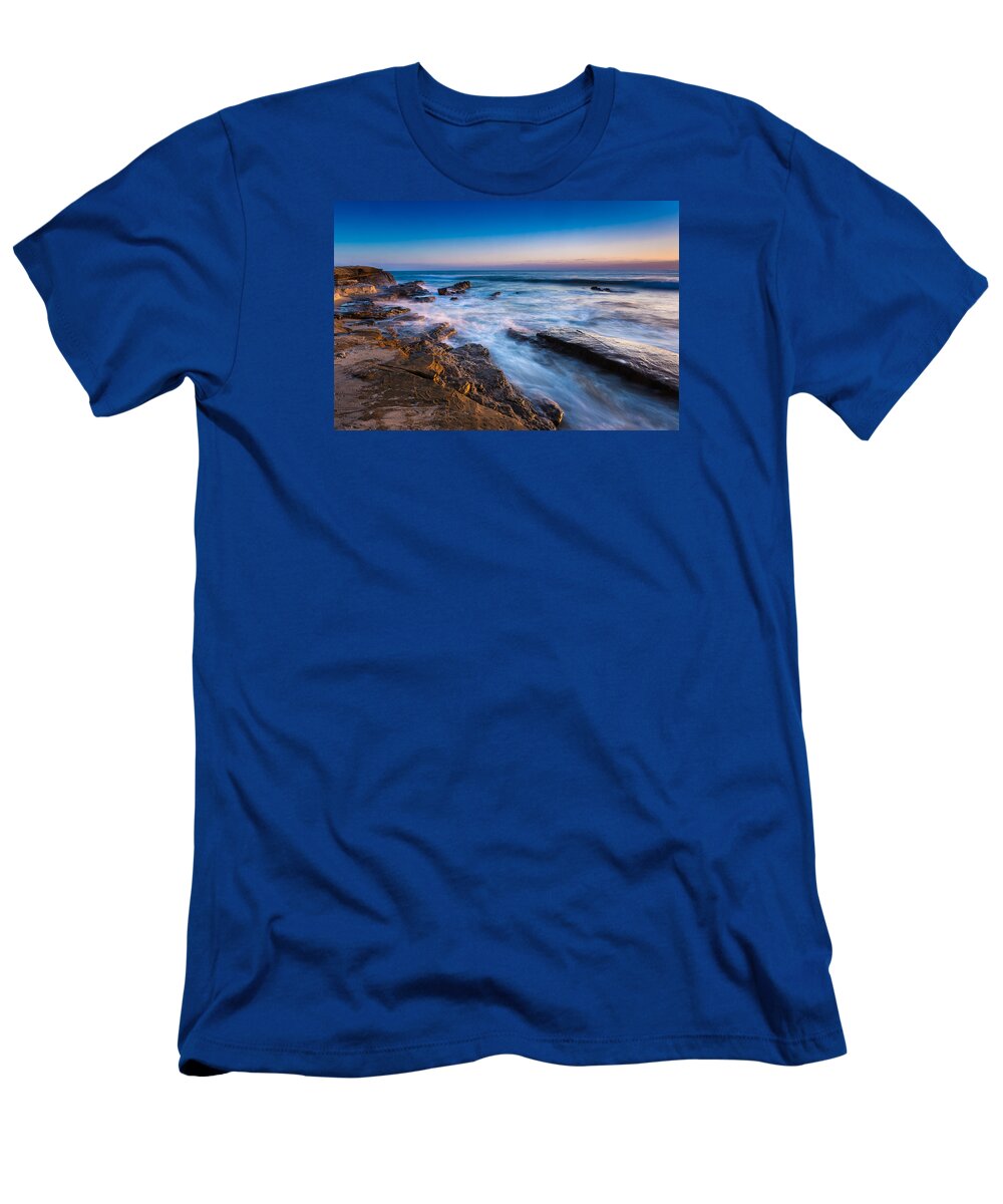 Beach T-Shirt featuring the photograph Ebb and Flow by Peter Tellone