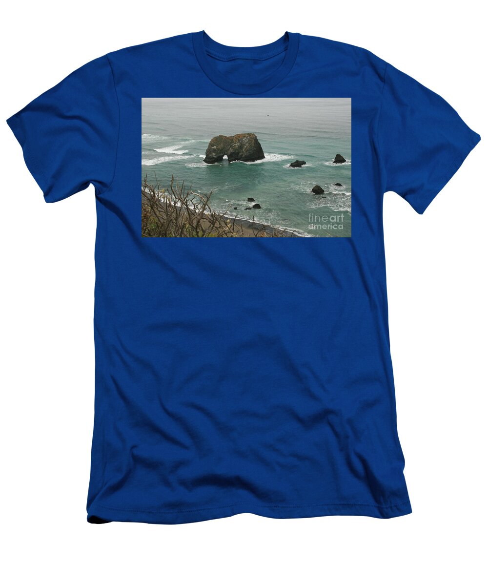 Ocean T-Shirt featuring the photograph Elephant rock by Sheila Ping
