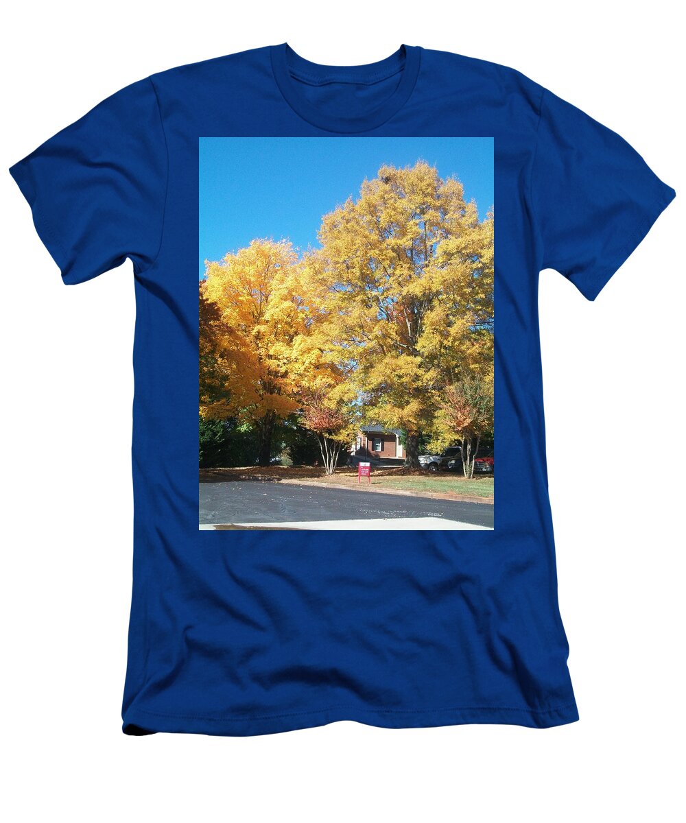 T-Shirt featuring the photograph Fall Colors by Sara Parks