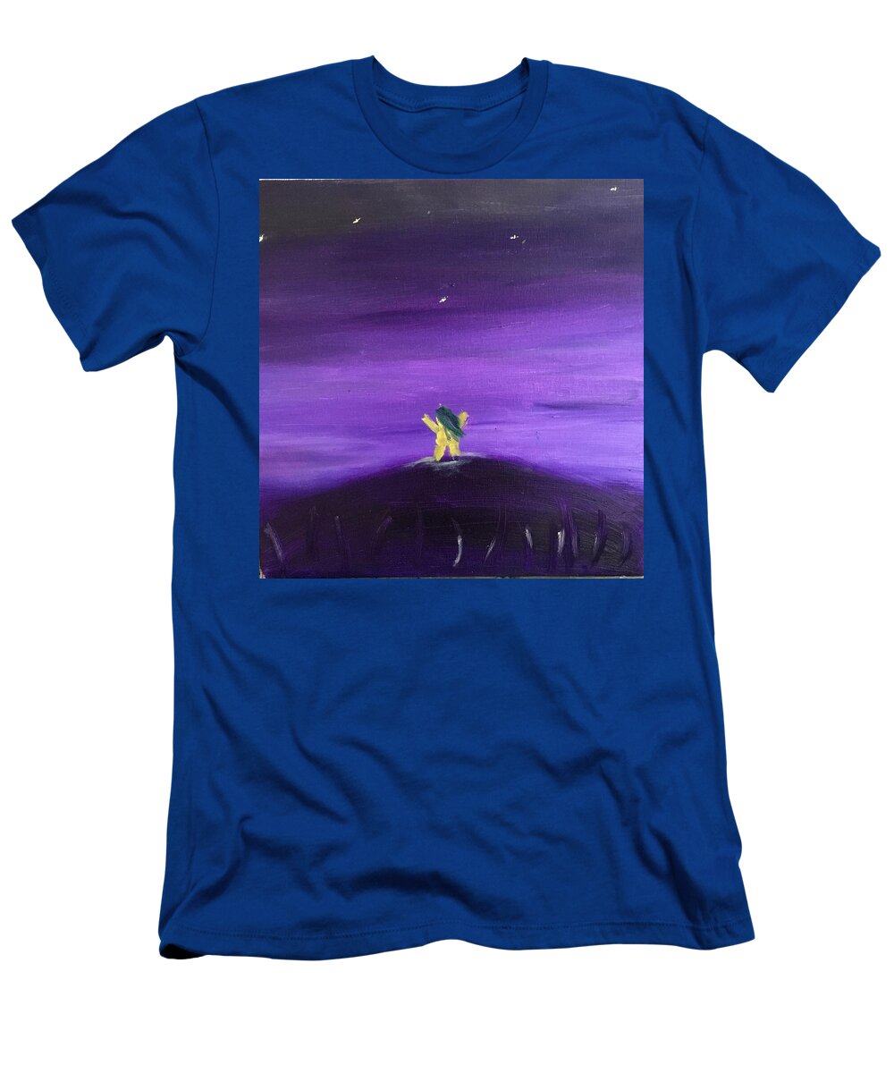 Uplifting T-Shirt featuring the painting Feeling Good by Nicole Poirier
