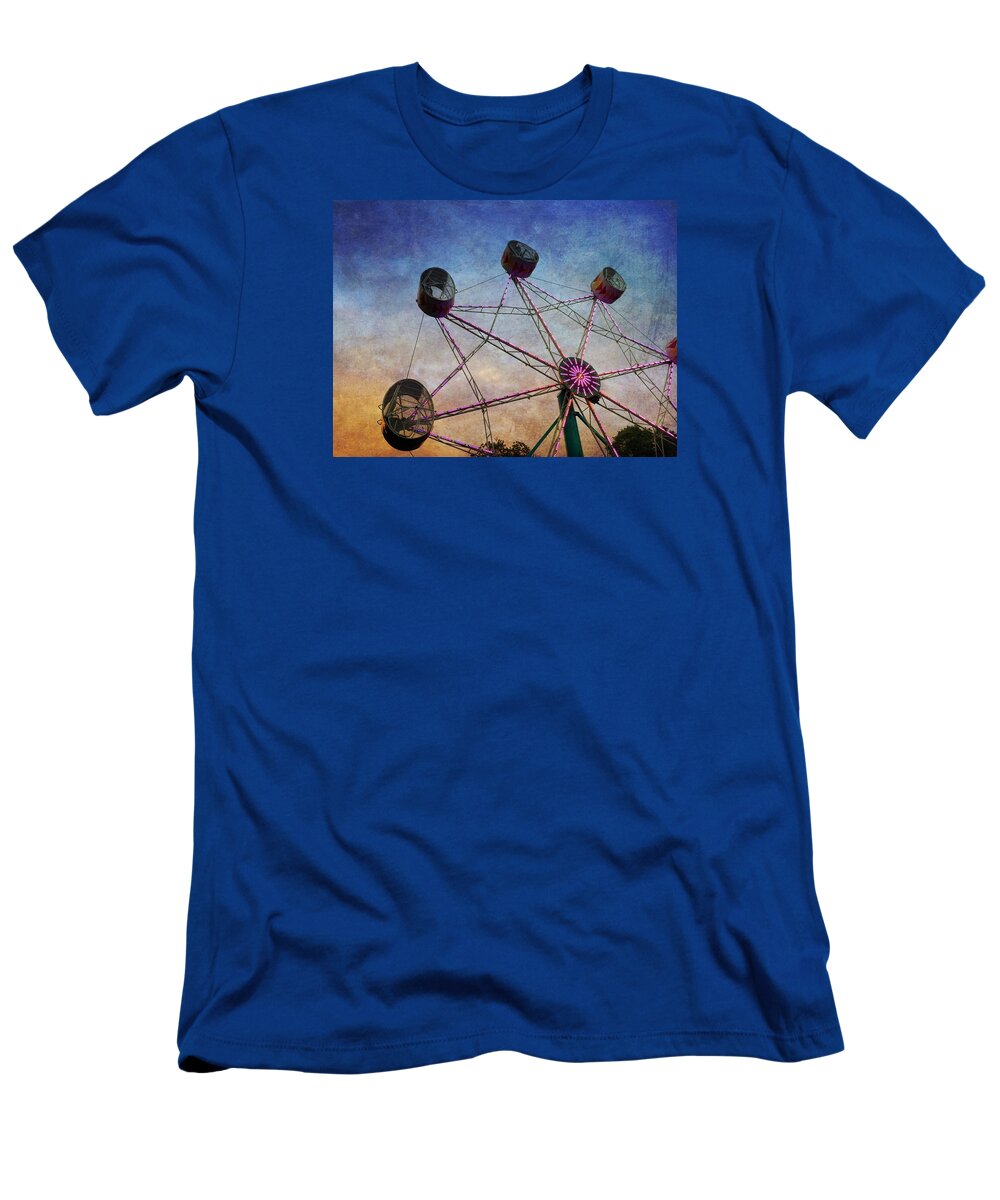 Ferris Wheel T-Shirt featuring the photograph Ferris Wheel by Chris Montcalmo
