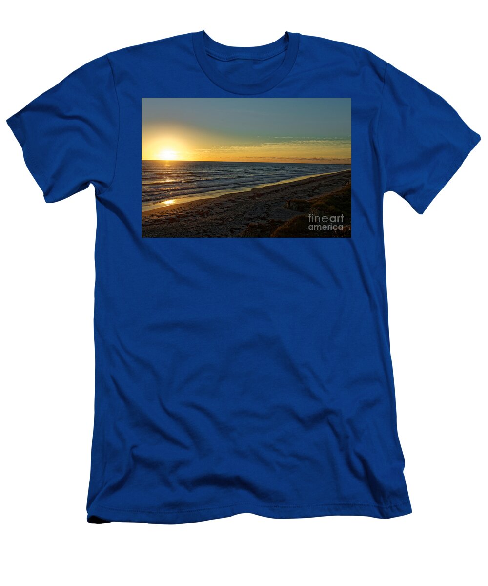 Sunrise T-Shirt featuring the photograph First Light by Paul Mashburn