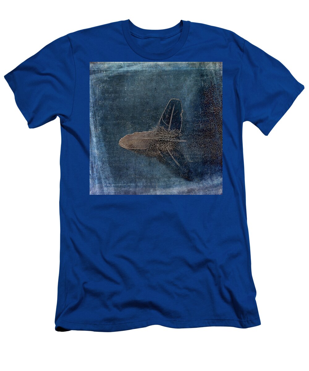 Texture T-Shirt featuring the photograph Flight of a Feather by Randi Grace Nilsberg