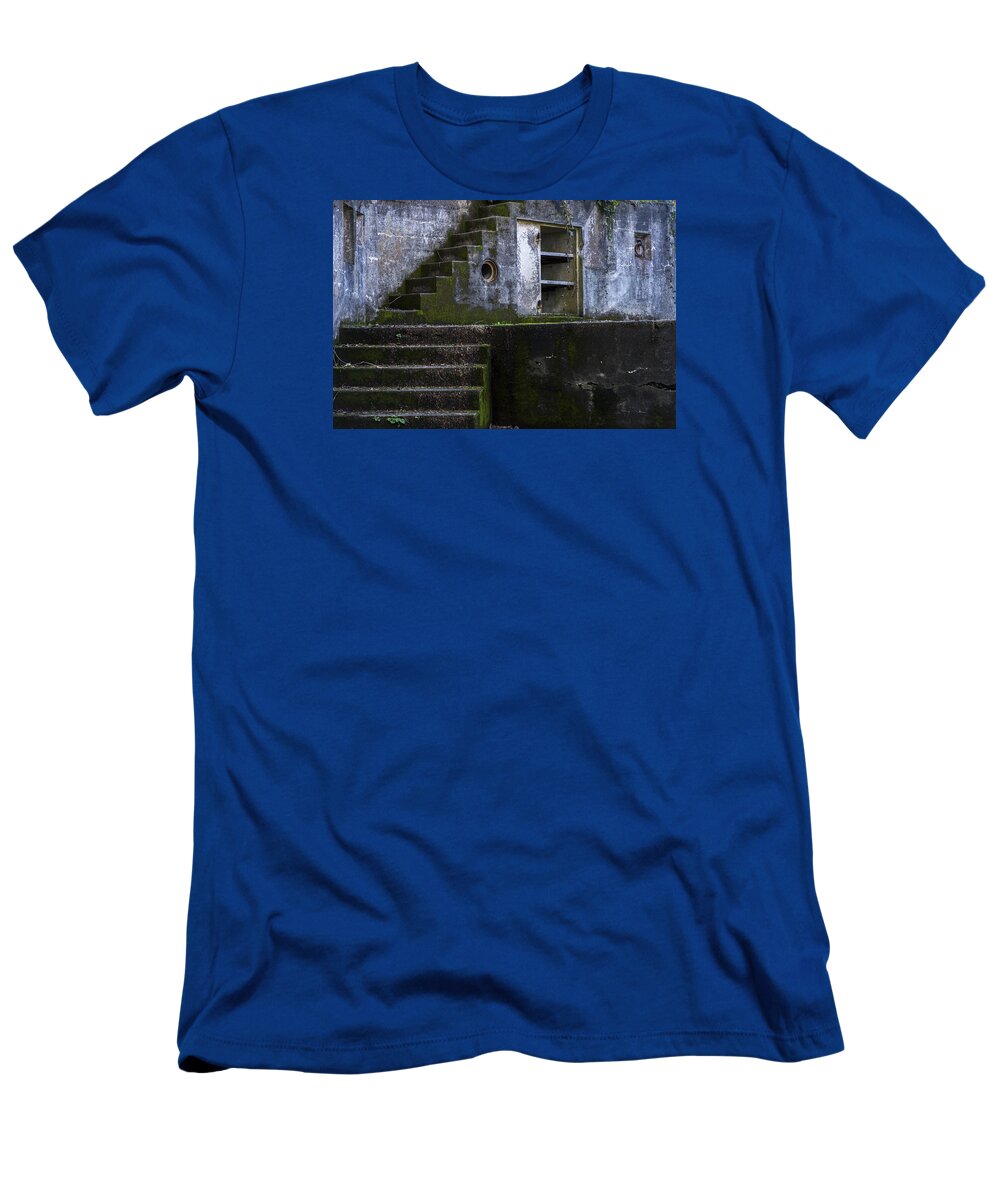 Cape Disappointment State Park T-Shirt featuring the photograph Fort Canby by Robert Potts