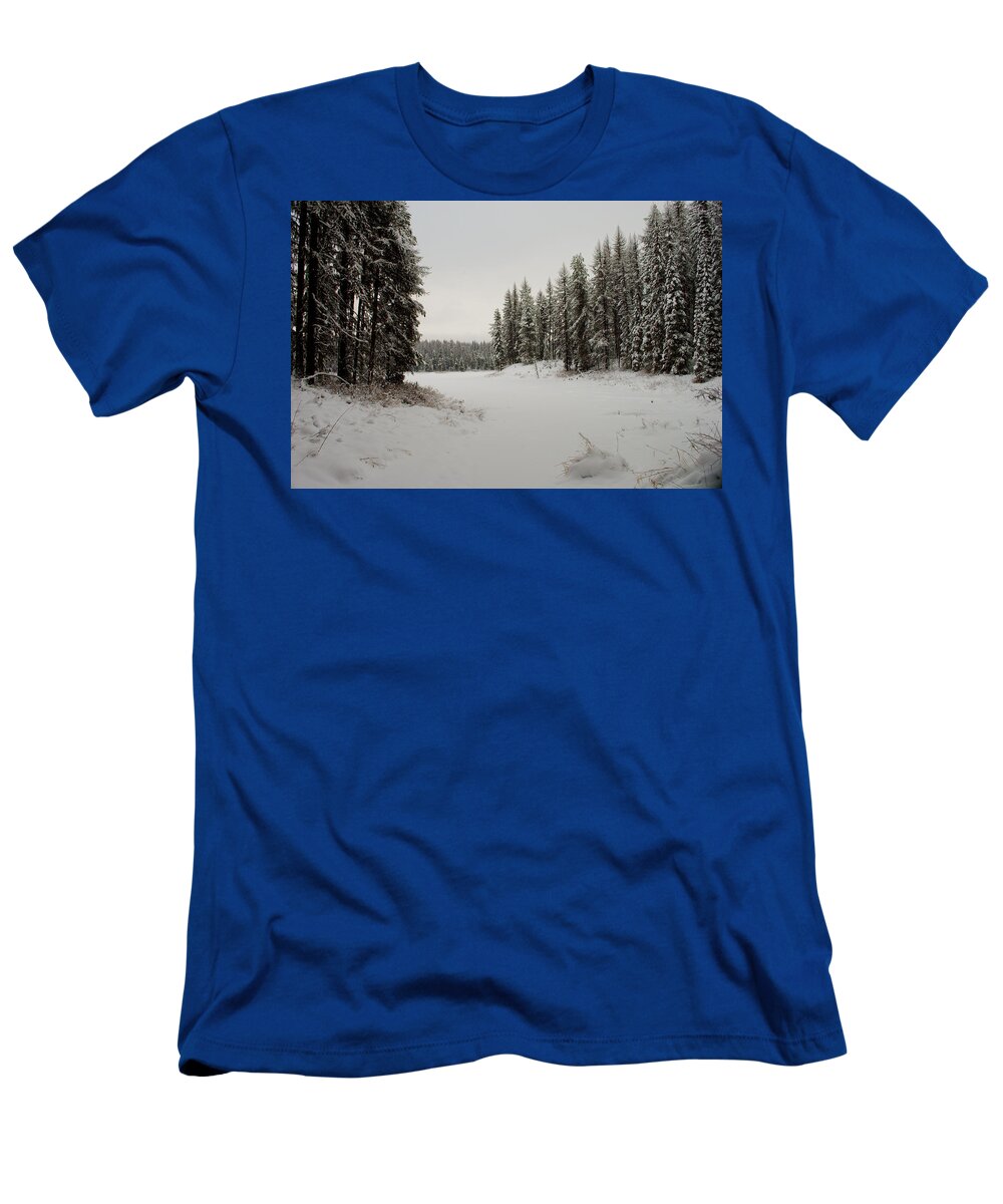 Frater Lake T-Shirt featuring the photograph Frater Lake by Troy Stapek