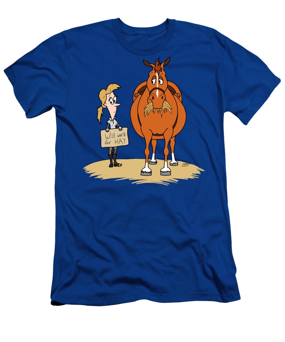 Haaay Girl Horse Humor Sweatshirt 