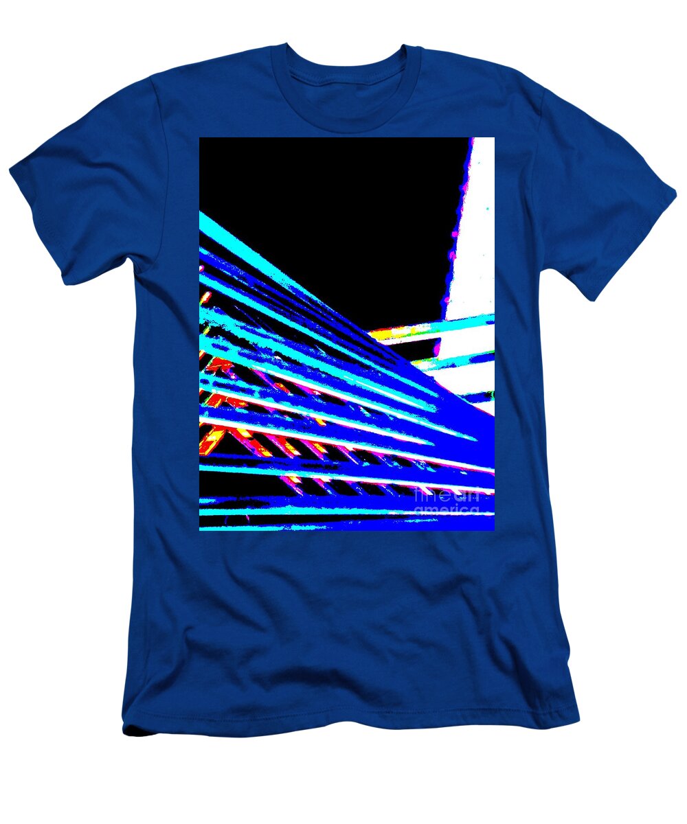 Geometric Waves T-Shirt featuring the photograph Geometric Waves by Tim Townsend