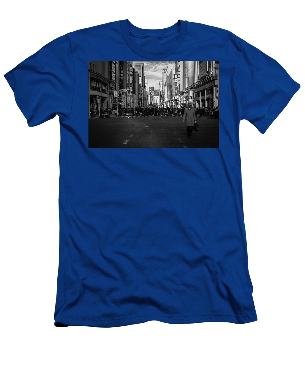 Japan T-Shirt featuring the photograph Ginza by Street Fashion News