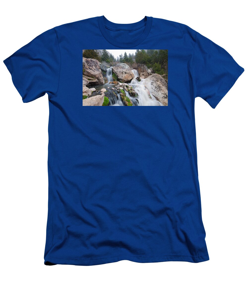 Hot Springs T-Shirt featuring the photograph Goldbug Hot Springs by Jedediah Hohf