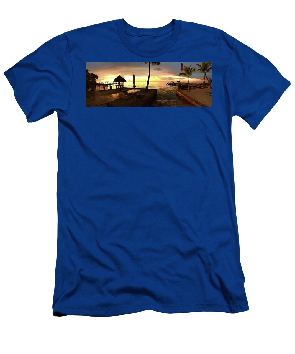 Ocean T-Shirt featuring the photograph Golden Dream by Steven Lebron Langston