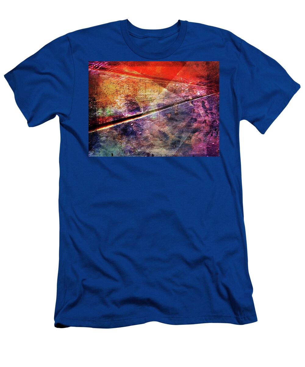 Gone T-Shirt featuring the digital art Gone by Linda Carruth